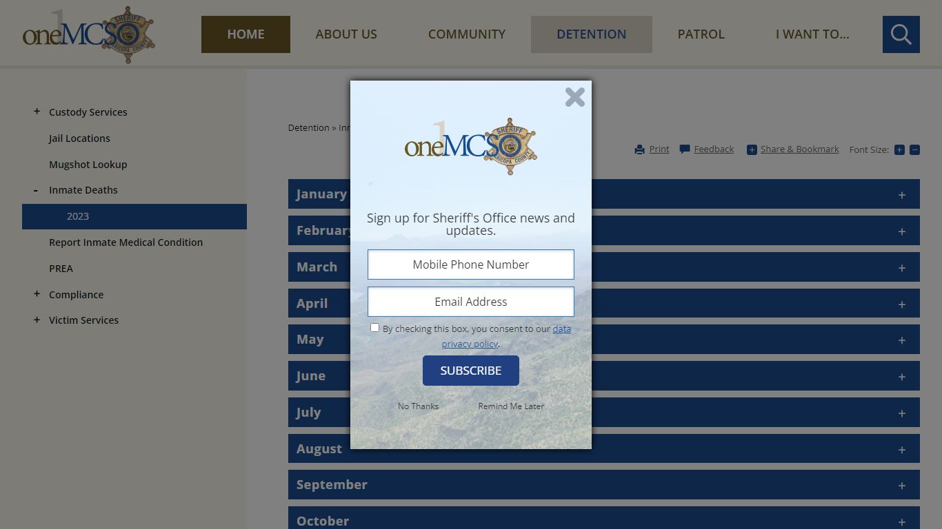 2023 | Maricopa County Sheriff's Office